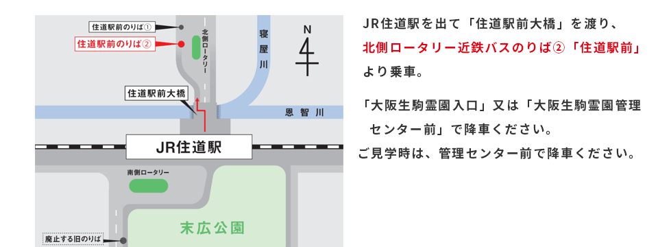 乗り場マップ